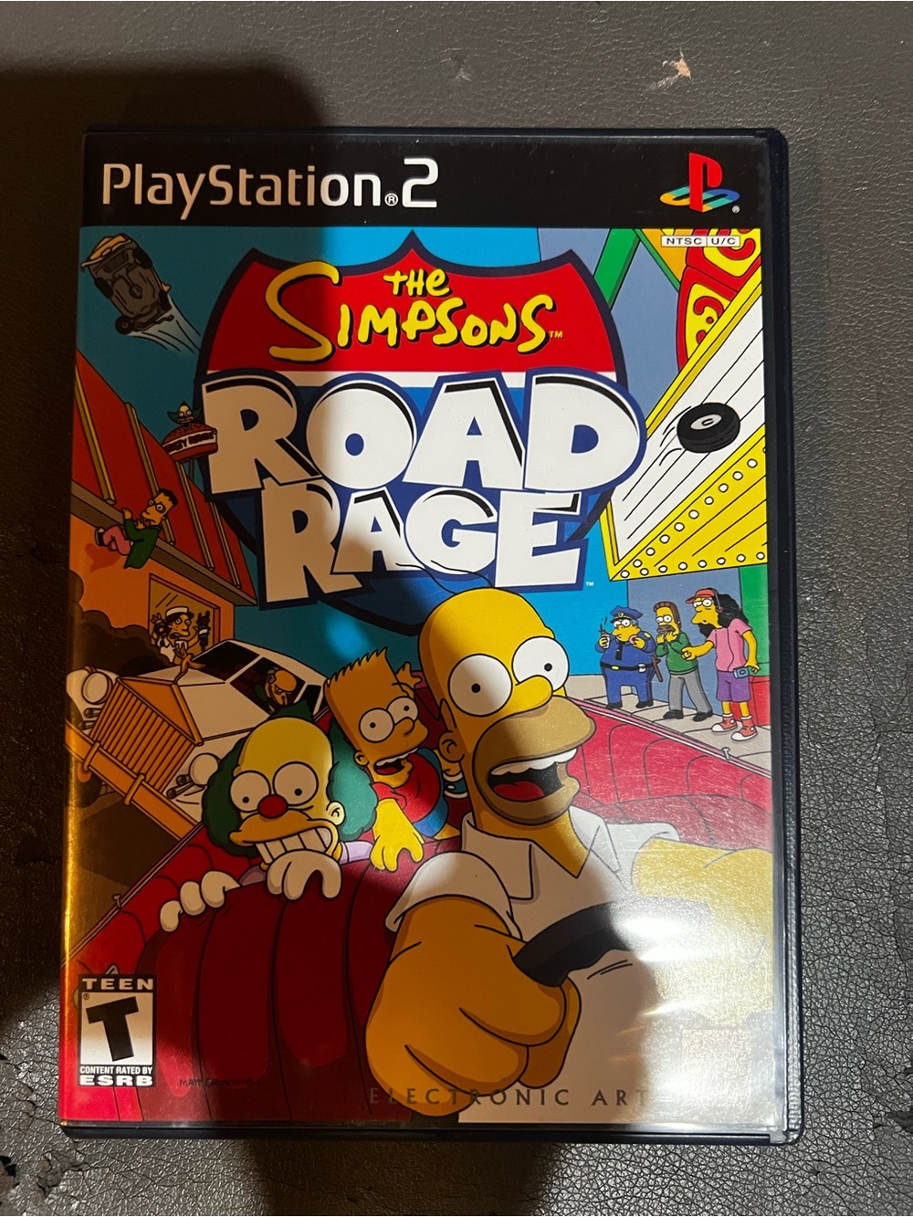 The Simpsons: Road Rage - Sony (Yellow)